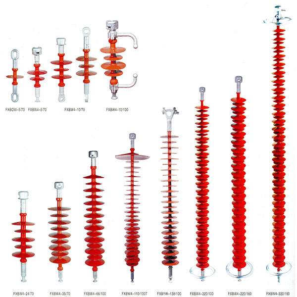 FXBW Series Rod-Type Composite Suspension Insulator for 11–220kV Transmission Lines