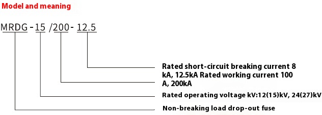 MRDG-15 Drop-Out Fuse