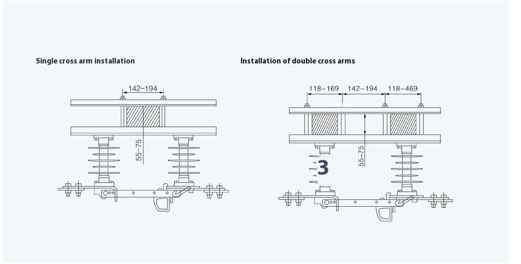 DCR-12-630 Outdoor Single Pole Isolator Switch