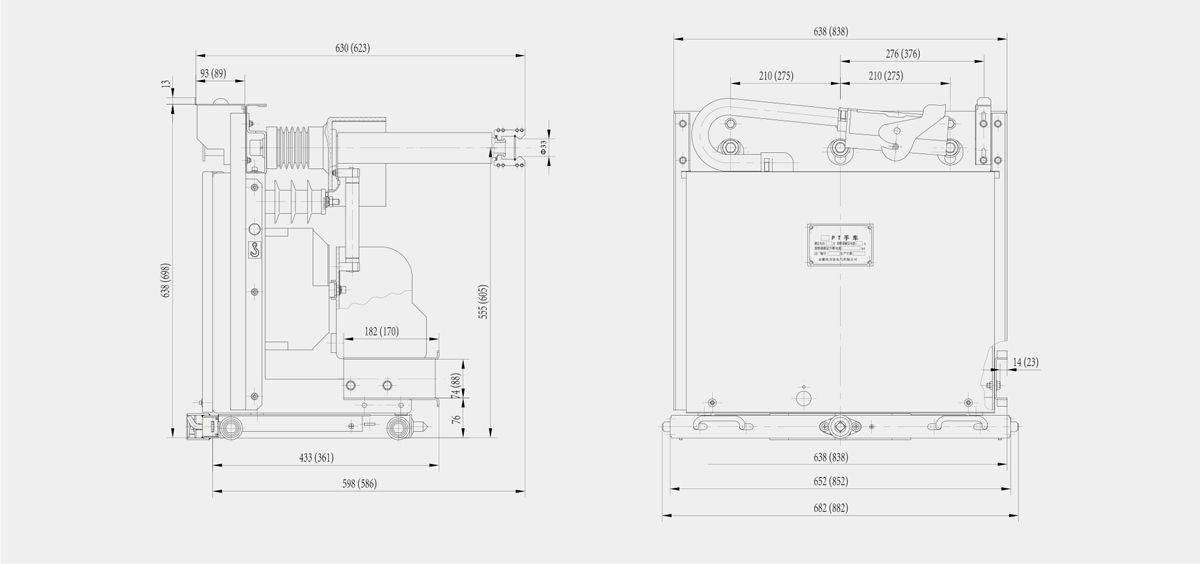 PT Handcart for 12kV KYN28 Switchgear | Voltage Transformer Unit