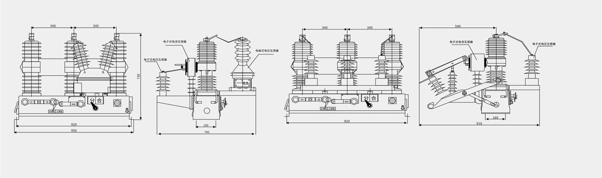 ZW32-12/T Integrated Pole-Mounted Vacuum Circuit Breaker ZW32-12/T Integrated Pole-Mounted Vacuum Circuit Breaker