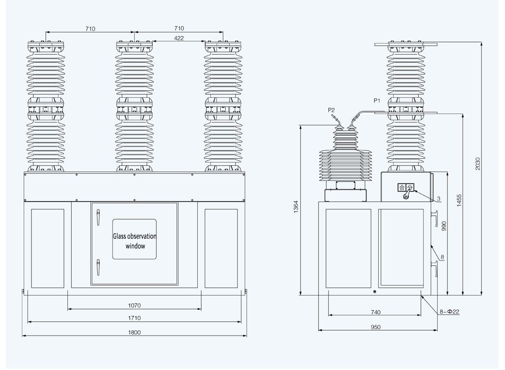 ZW7-40.5F(M) Outdoor High Voltage Intelligent (Permanent Magnet) Vacuum Circuit Breaker ZW7-40.5F(M) Outdoor High Voltage Intelligent (Permanent Magnet) Vacuum Circuit Breaker
