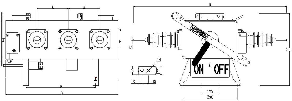GFLW SF6 Load Break Switch | 12–40.5kV Pole-Mounted LBS GFLW SF6 Load Break Switch | 12–40.5kV Pole-Mounted LBS
