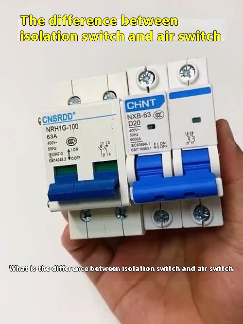 Isolator vs Circuit Breaker: What Most People Get Wrong