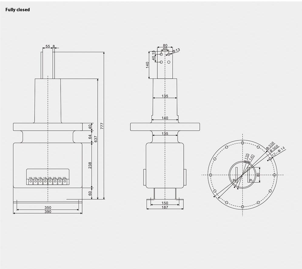 LZZBJ4-35 35kV Epoxy Resin Current Transformer for HV Switchgear