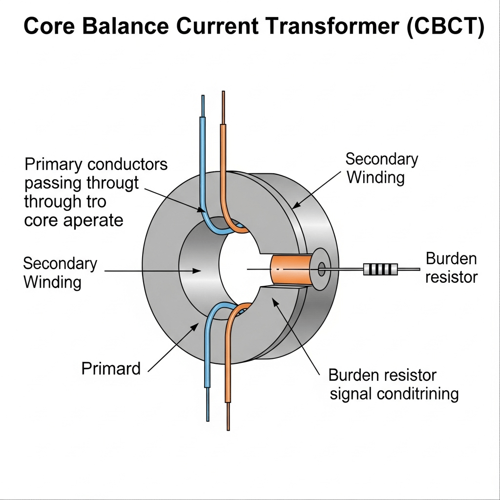 Core Balance Current Transformer: Select, Test, Apply 