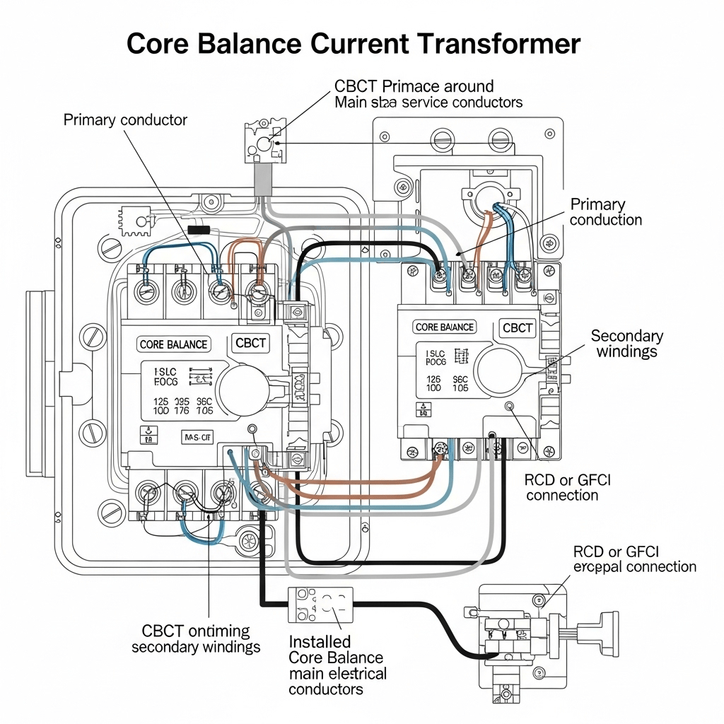 Core Balance Current Transformer: Select, Test, Apply 