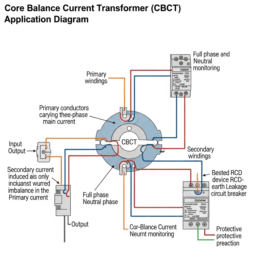 Core Balance Current Transformer: Select, Test, Apply 