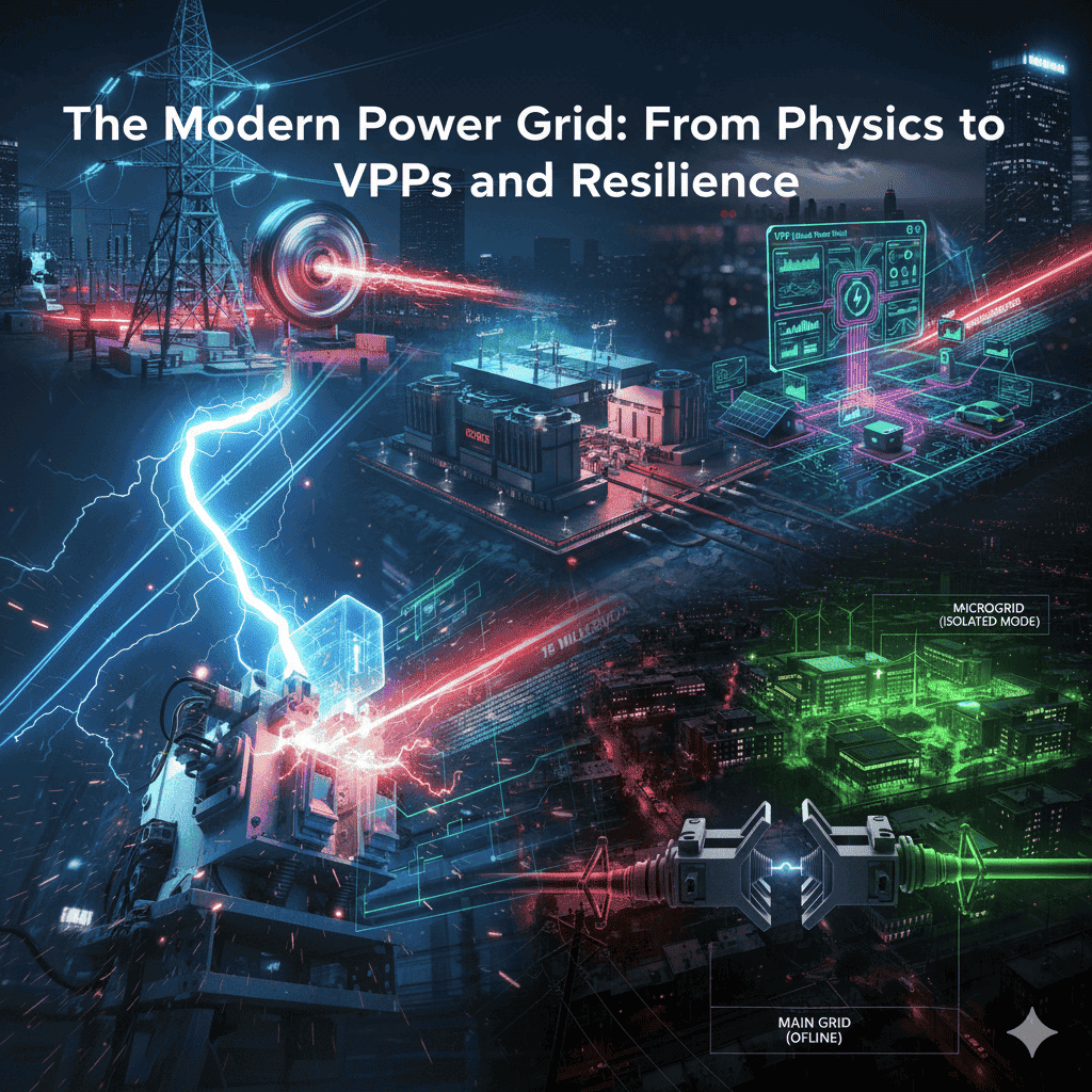 The Modern Power Grid: From Physics to VPPs and Resilience The Modern Power Grid: From Physics to VPPs and Resilience