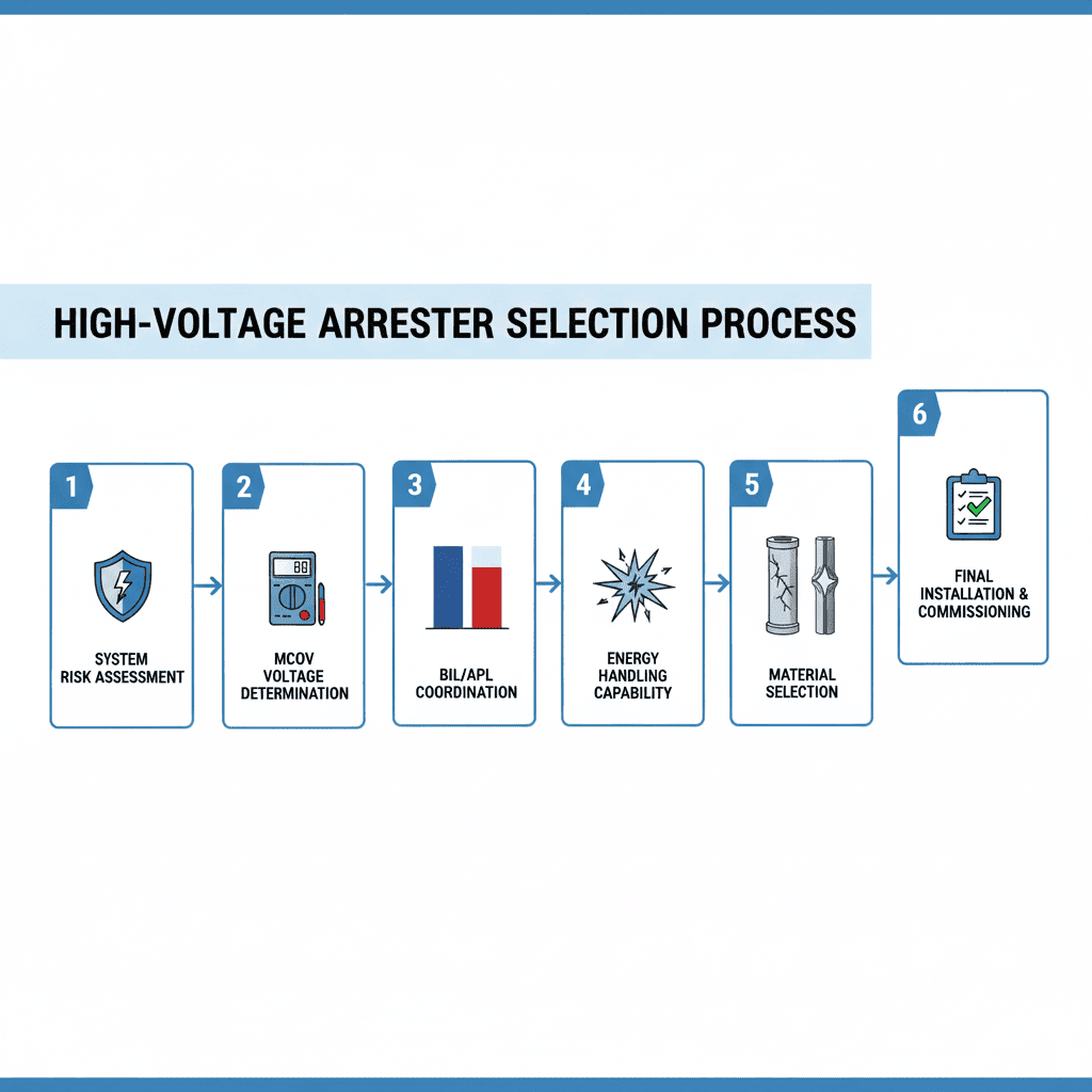 How to Select the Right Surge Arrester for High-Voltage Applications?