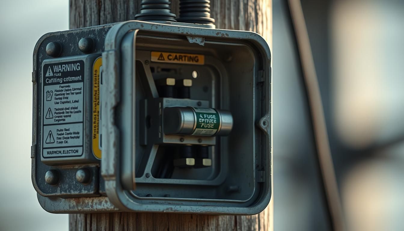 What is the purpose of a fuse cutout?