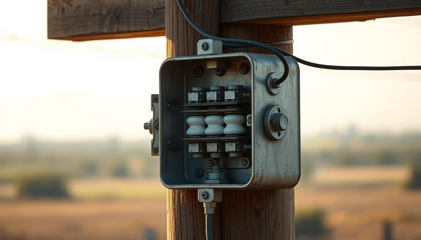 What is the purpose of a fuse cutout?