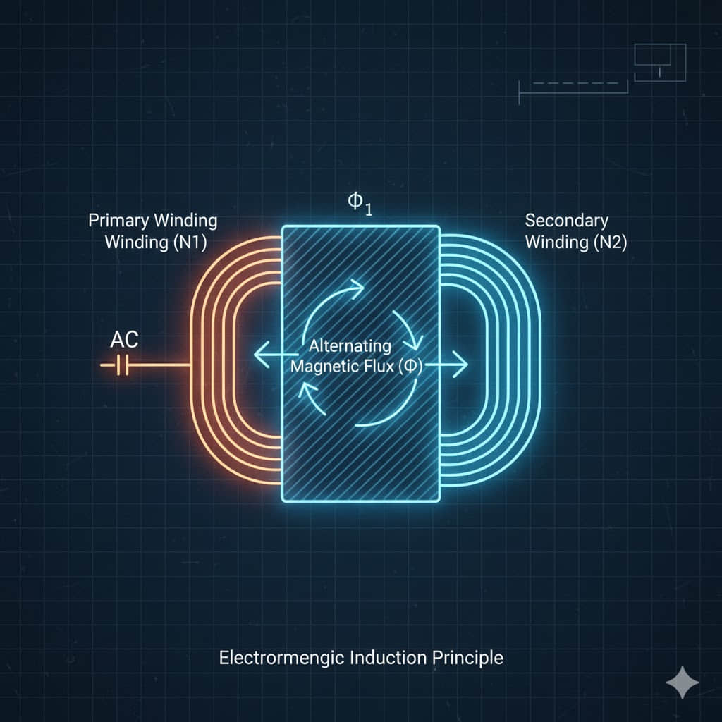 Step-Up & Step-Down Transformers: Core Principles & Grid Roles