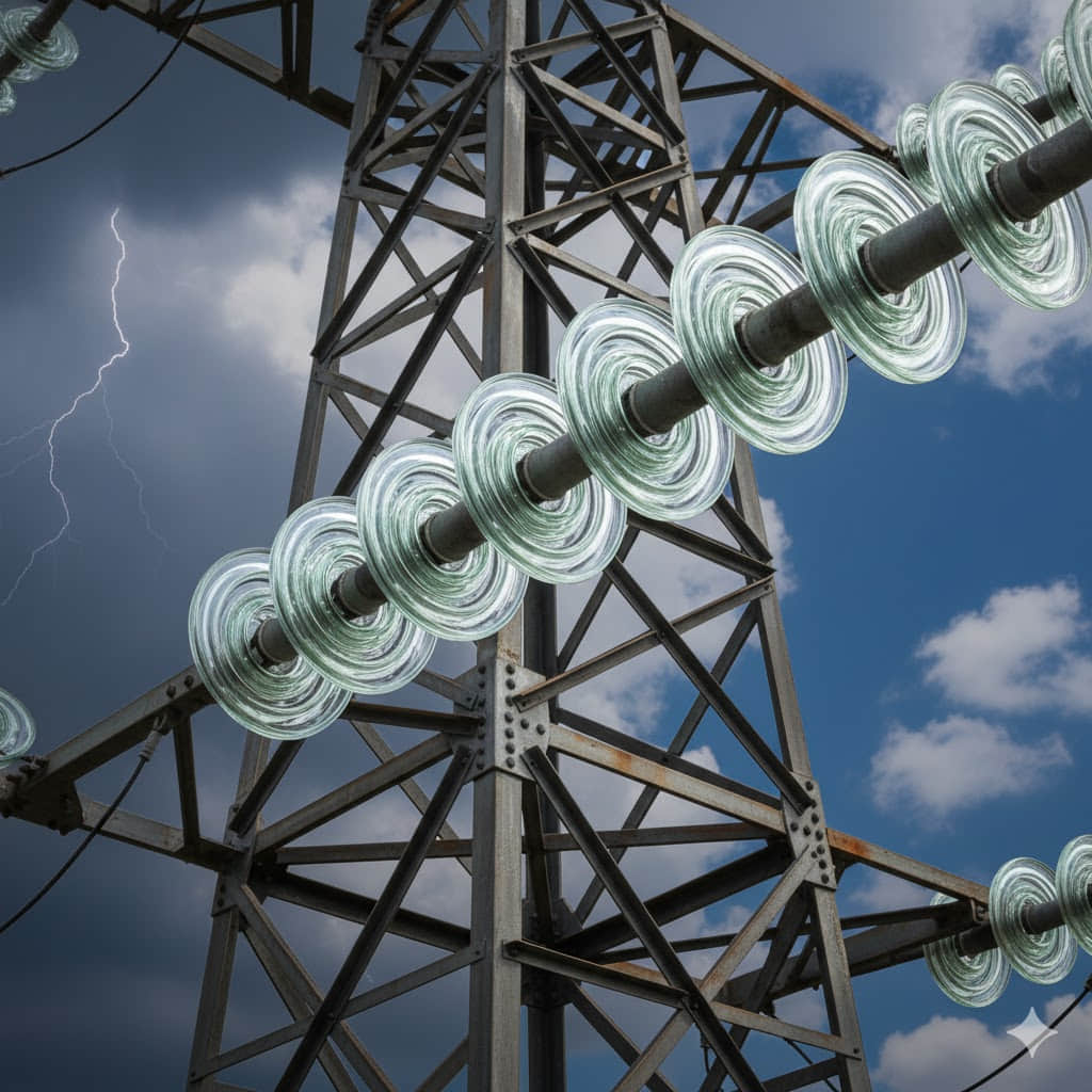 What is a glass insulator? Design, Benefits, and UHV Applications What is a glass insulator? Design, Benefits, and UHV Applications