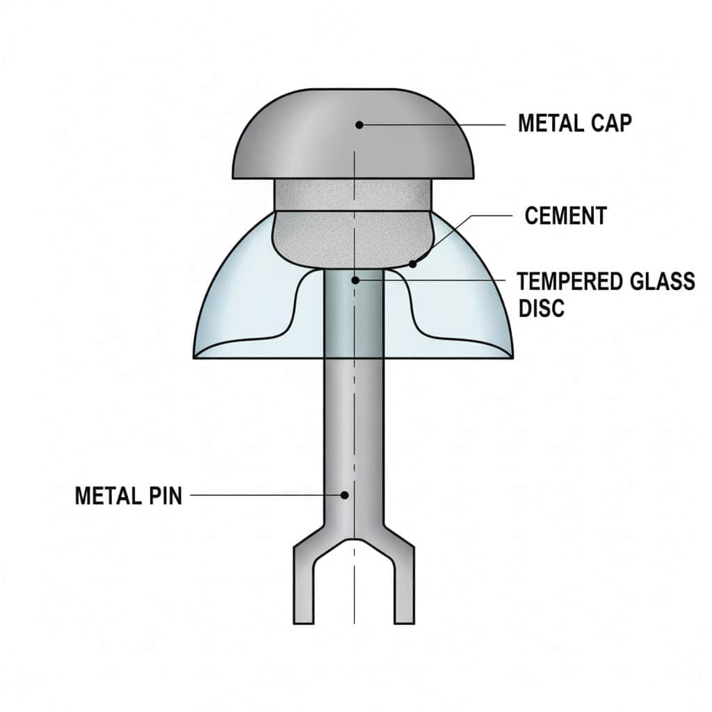 What is a glass insulator? Design, Benefits, and UHV Applications What is a glass insulator? Design, Benefits, and UHV Applications