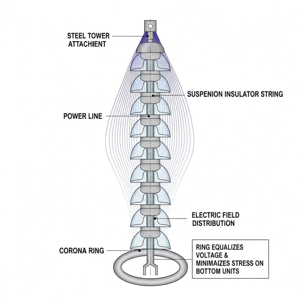 What is a glass insulator? Design, Benefits, and UHV Applications What is a glass insulator? Design, Benefits, and UHV Applications