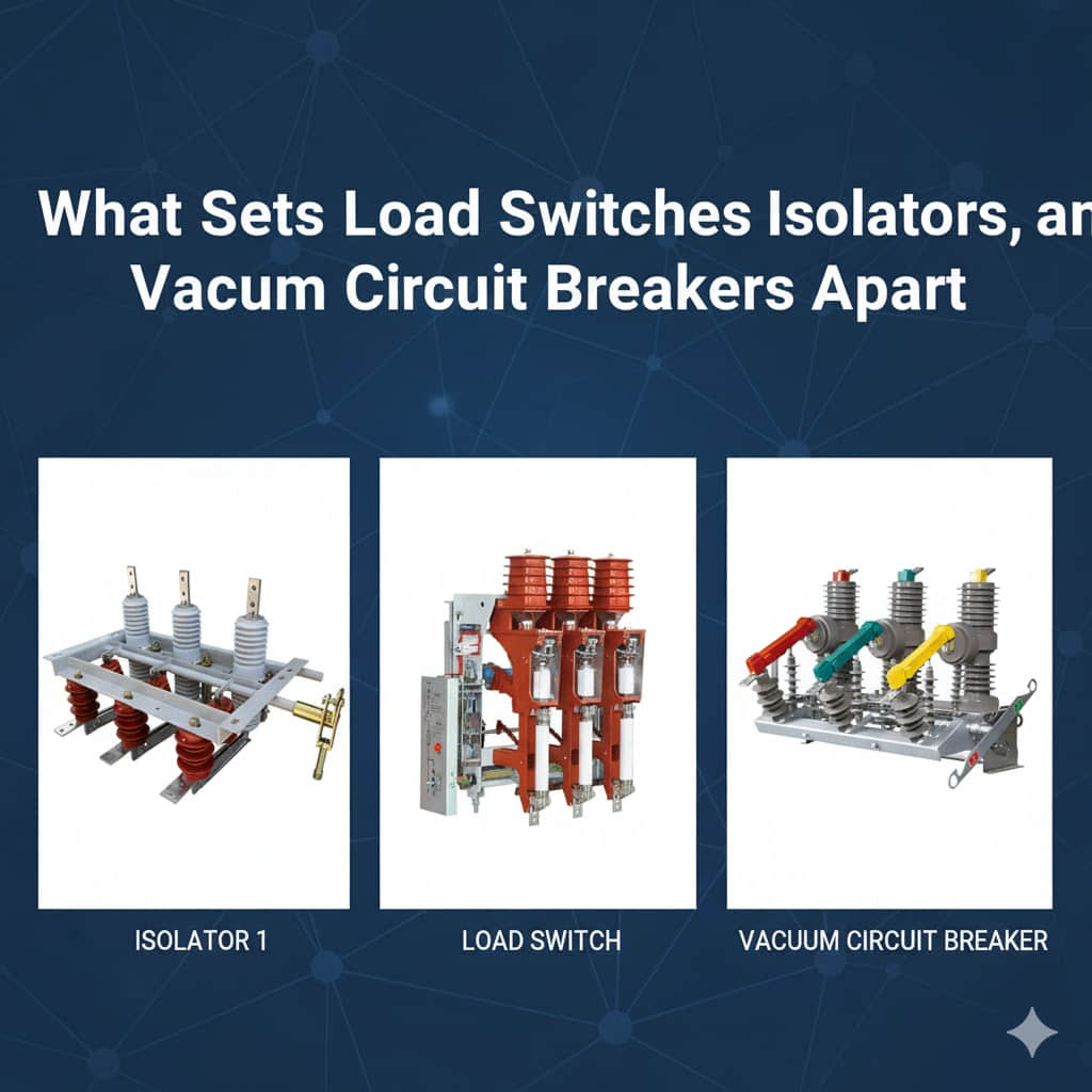 What Sets Load Switches, Isolators, and Vacuum Circuit Breakers Apart