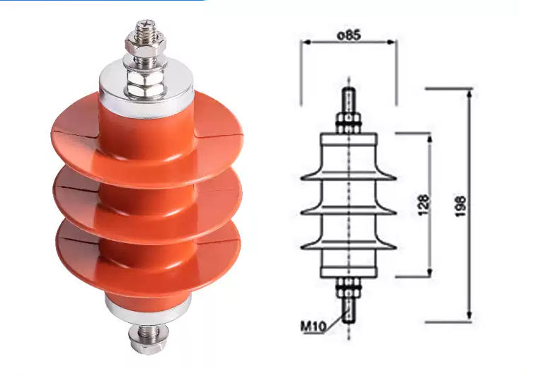 HY5WZ-10/27 Metal Oxide Surge Arrester for 6kV Systems HY5WZ-10/27 Metal Oxide Surge Arrester for 6kV Systems