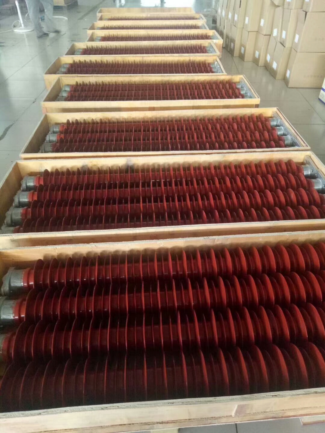 YH5WX-100/260 Inverted Type 110kV Gapless Line Arrester | Composite Jacket MOA YH5WX-100/260 Inverted Type 110kV Gapless Line Arrester | Composite Jacket MOA