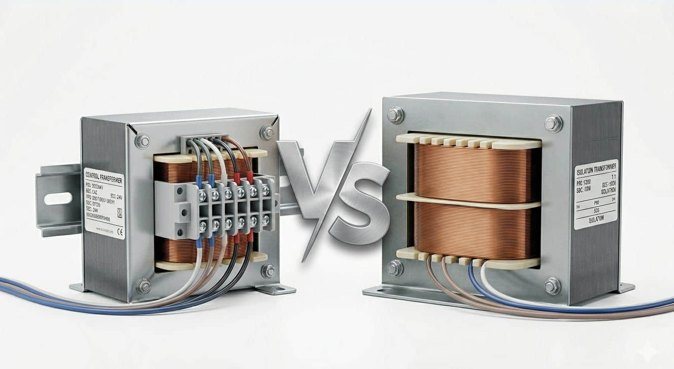 Difference Between Control Transformer and Isolation Transformer: How to Choose the Right One Fast