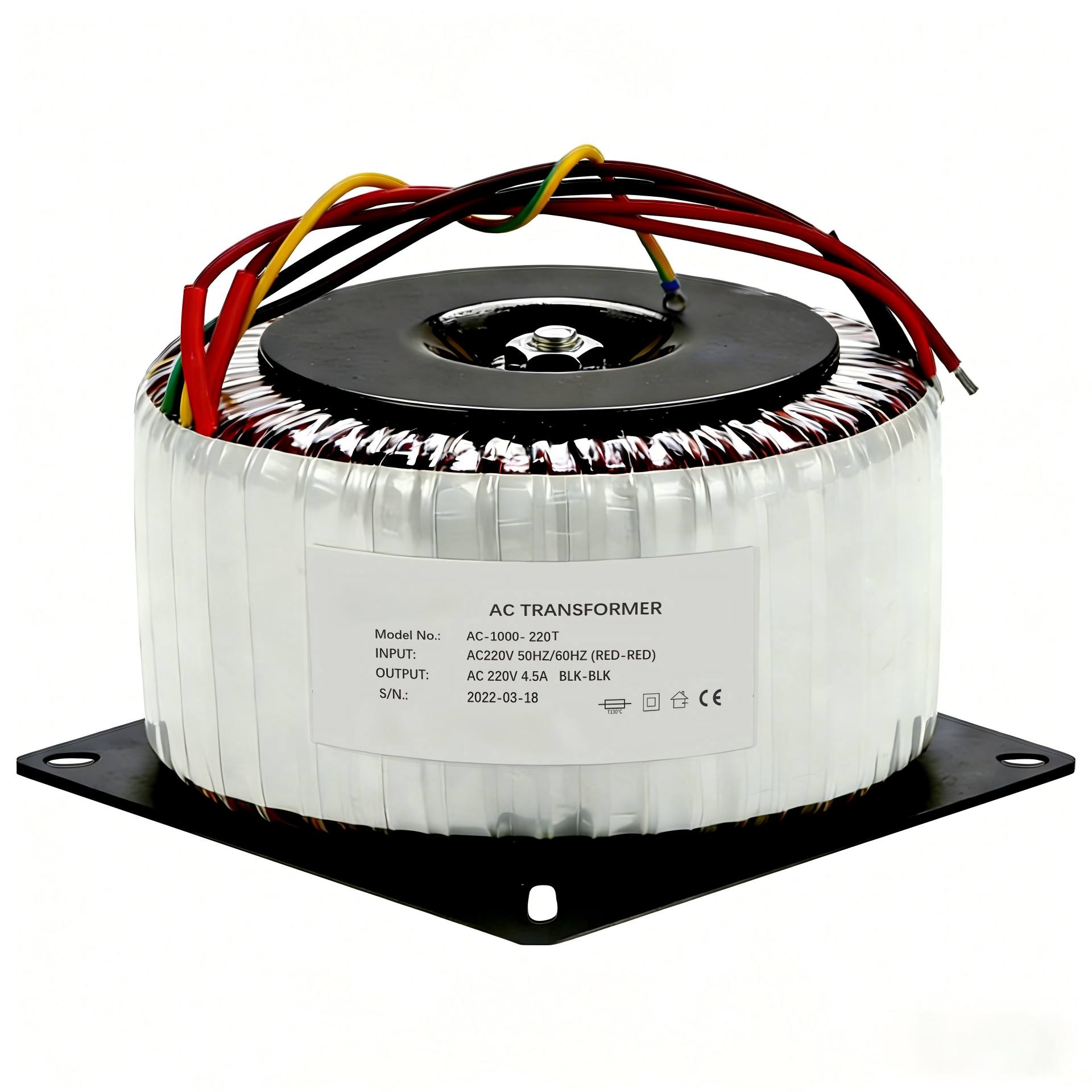 Low Loss Grounded Medical Isolation Toroidal Transformer