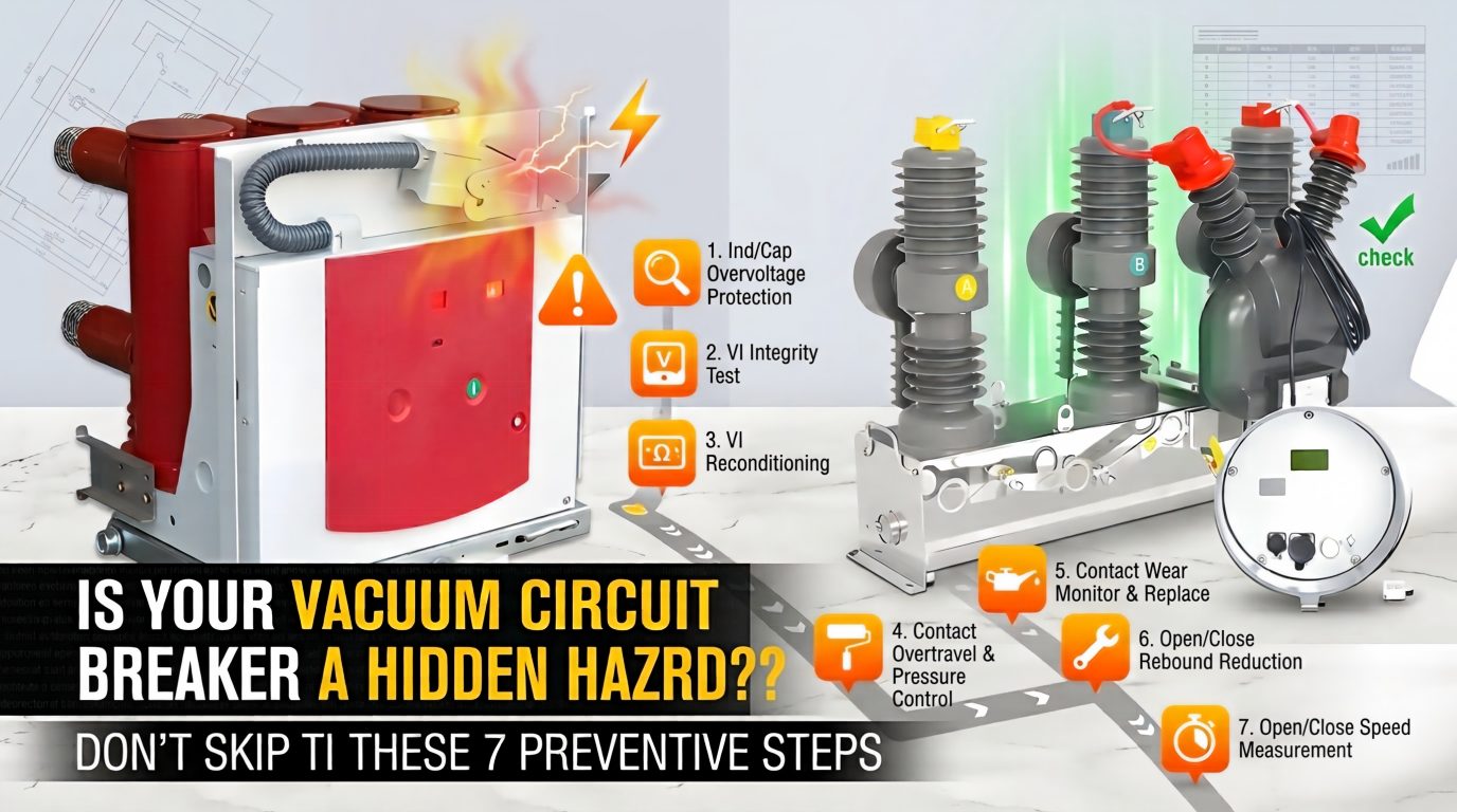 Is Your Vacuum Circuit Breaker a Hidden Hazard? Don’t Skip These 7 Preventive Steps